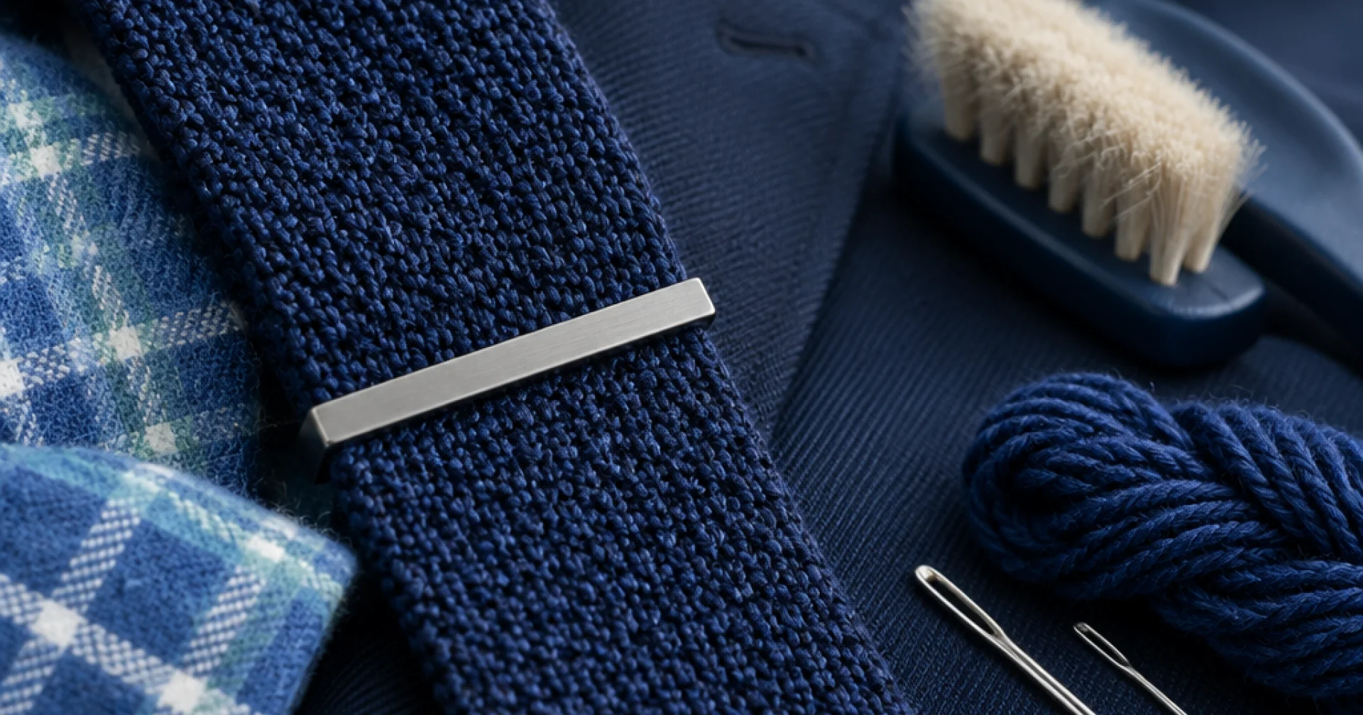 The knit tie and flannel shirt: softening a suit for fall without sliding into casual Friday