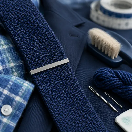 The knit tie and flannel shirt: softening a suit for fall without sliding into casual Friday
