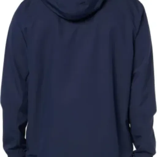 Under Armour Rival Woven Windbreaker Midnight Navy Review: lightweight loose-fit layer for mild weather