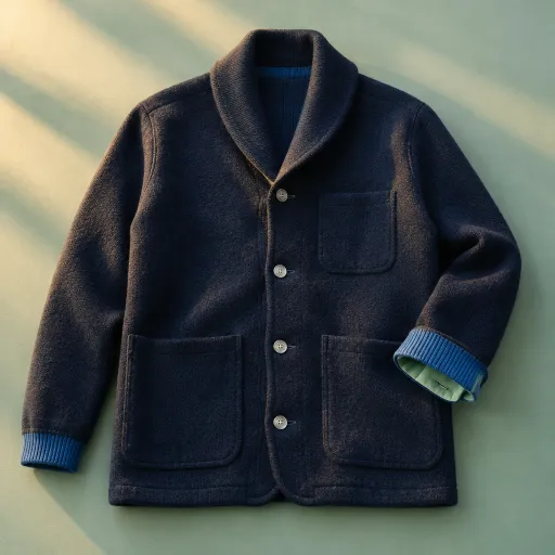 The cardigan comeback: shawl-collar, chore-cardigan and wearing knit as a jacket