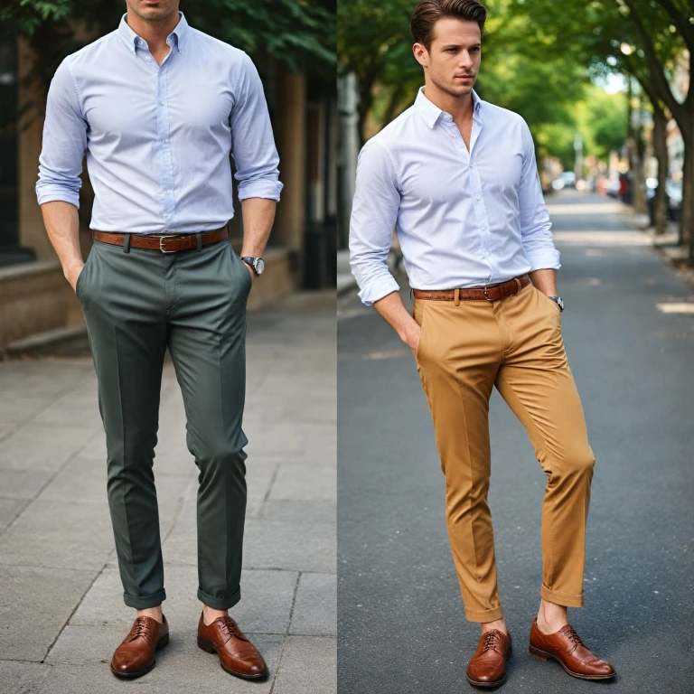 The Ultimate Guide to Choosing Between Chinos and Dress Pants