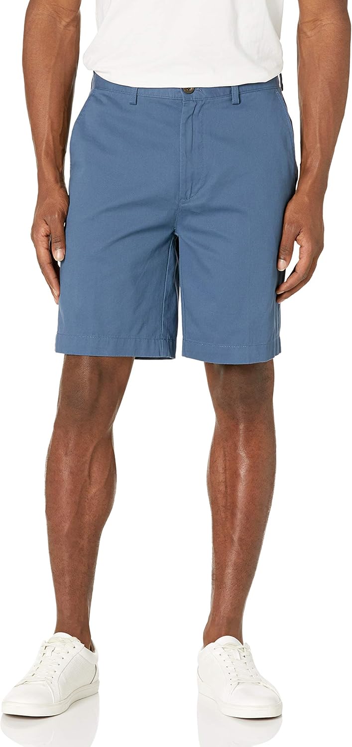 Men's Classic-Fit 9" Chino Shorts 31 Deep Blue