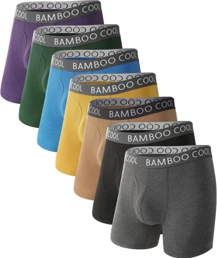 Men's Ultra ComfortSoft Underwear, Moisture Wicking & Breathable No Ride Up Boxer Briefs with Fly, Multipack 01-assorted (7 Pack) 3X-Large
