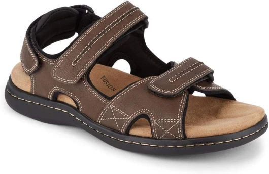Men’s Newpage Sporty Outdoor Sandal Shoe 12 Wide Briar