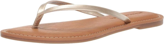 Women's Thong Sandal 10 Gold