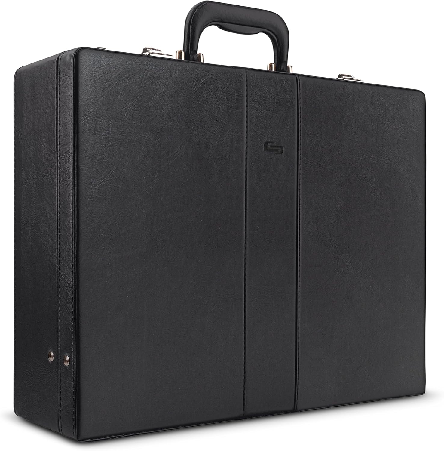 Attache - Carrying Case with Combination Lock, Business Brief, Large Main Compartment - Grand Central Black