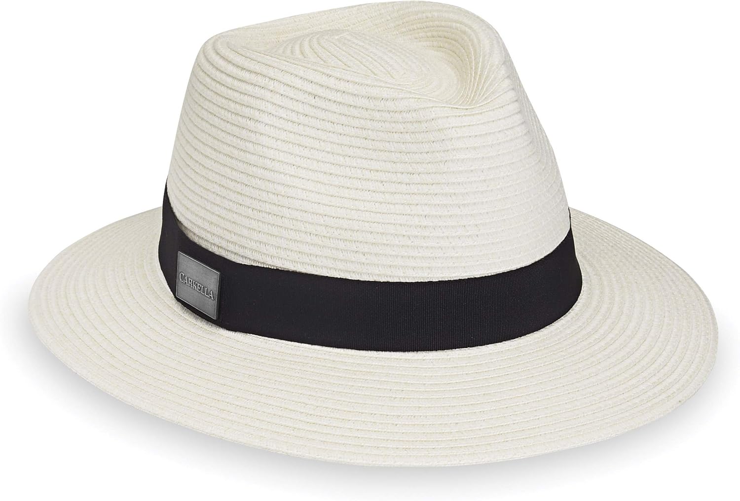 By Wallaroo Men’s Fairway Fedora – UPF 50+, UV Sun Protection, Packable and Adjustable Sizes – Classic Resort Style Large-X-Large Ivory