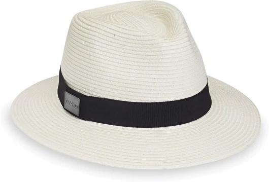 By Wallaroo Men’s Fairway Fedora – UPF 50+, UV Sun Protection, Packable and Adjustable Sizes – Classic Resort Style Large-X-Large Ivory