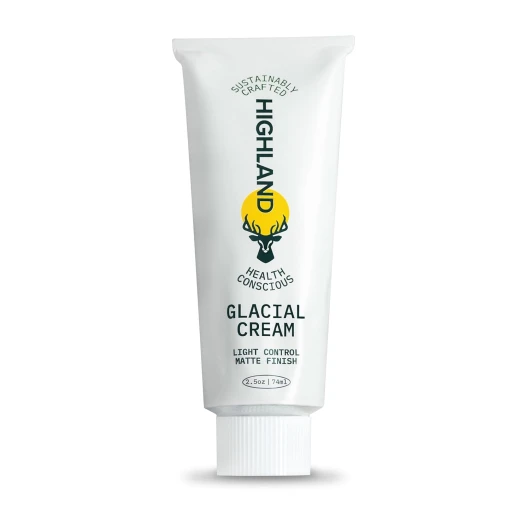 Glacial Cream - Versatile hair styling cream that smooths, de-frizzes, texturizes & boosts curls - Natural, plant-derived, & made for all hair types - (2.5 oz)