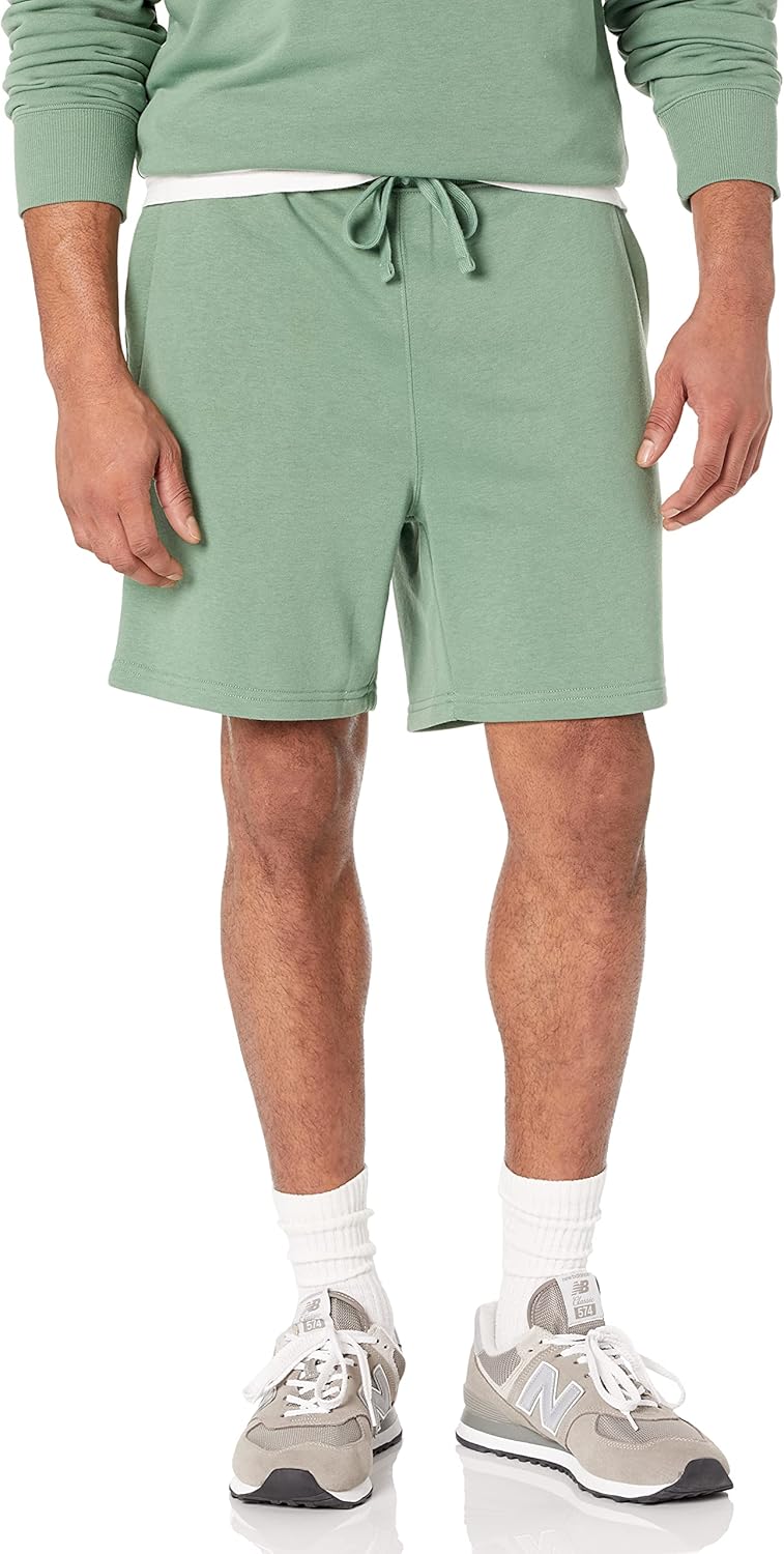 Men's Lightweight French Terry Short (Available in Big & Tall) X-Large Sage Green