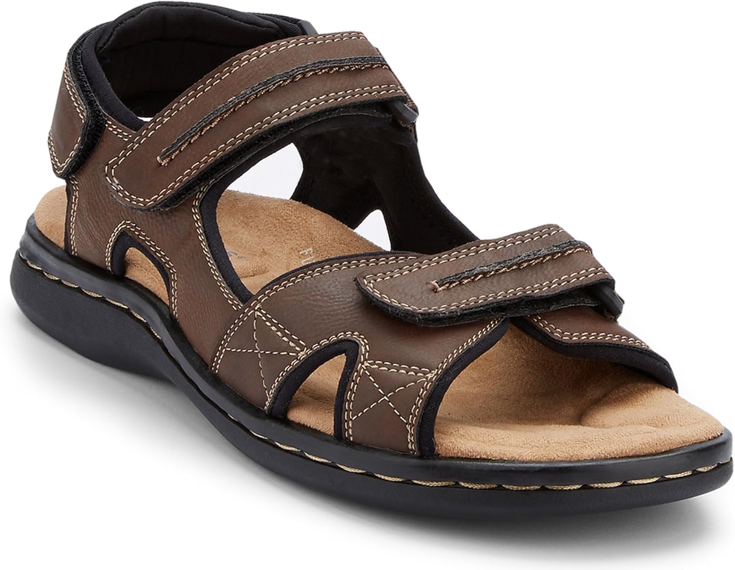 Men’s Newpage Sporty Outdoor Sandal Shoe 12 Wide Briar