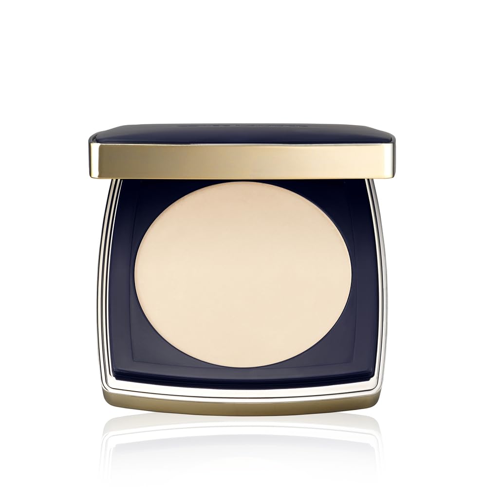 Estée Lauder Double Wear 12-Hour Stay-in-Place Matte Powder Foundation - Controls Oil & Shine, 0.39 Ounce 1N2 Ecru - Light with neutral rosy undertones Standard
