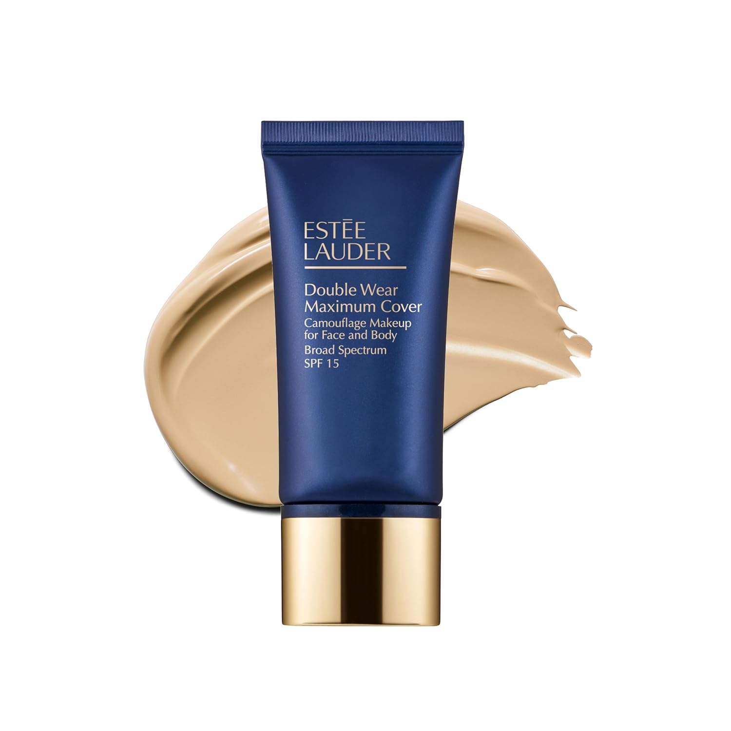 Estée Lauder Double Wear 24-Hour Maximum Cover Camouflage Foundation for Face and Body SPF 15 - Full Coverage - Covers Scars & Tattoos, 1.0 Fl Oz 2N1 Desert Beige - Light-medium with neutral undertones