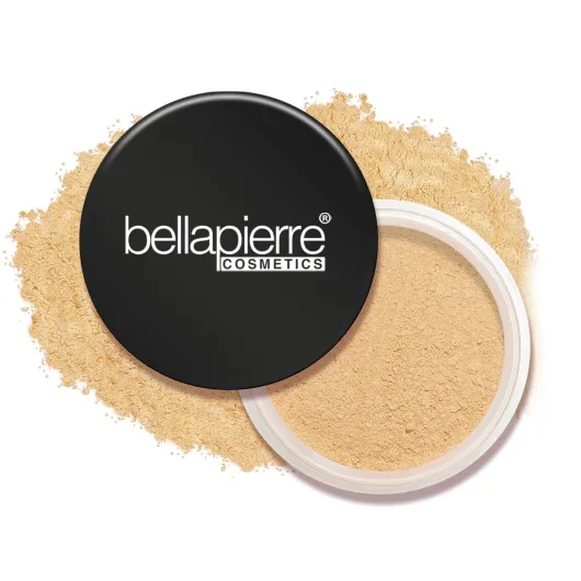 Mineral Foundation SPF 15 – Loose Powder Foundation, Full Coverage Mineral Makeup with Matte Finish – Vegan, Cruelty Free, Hypoallergenic, Oil & Talc Free – 0.32 oz - Cinnamon 0.32 Ounce (Pack of 1) MF04