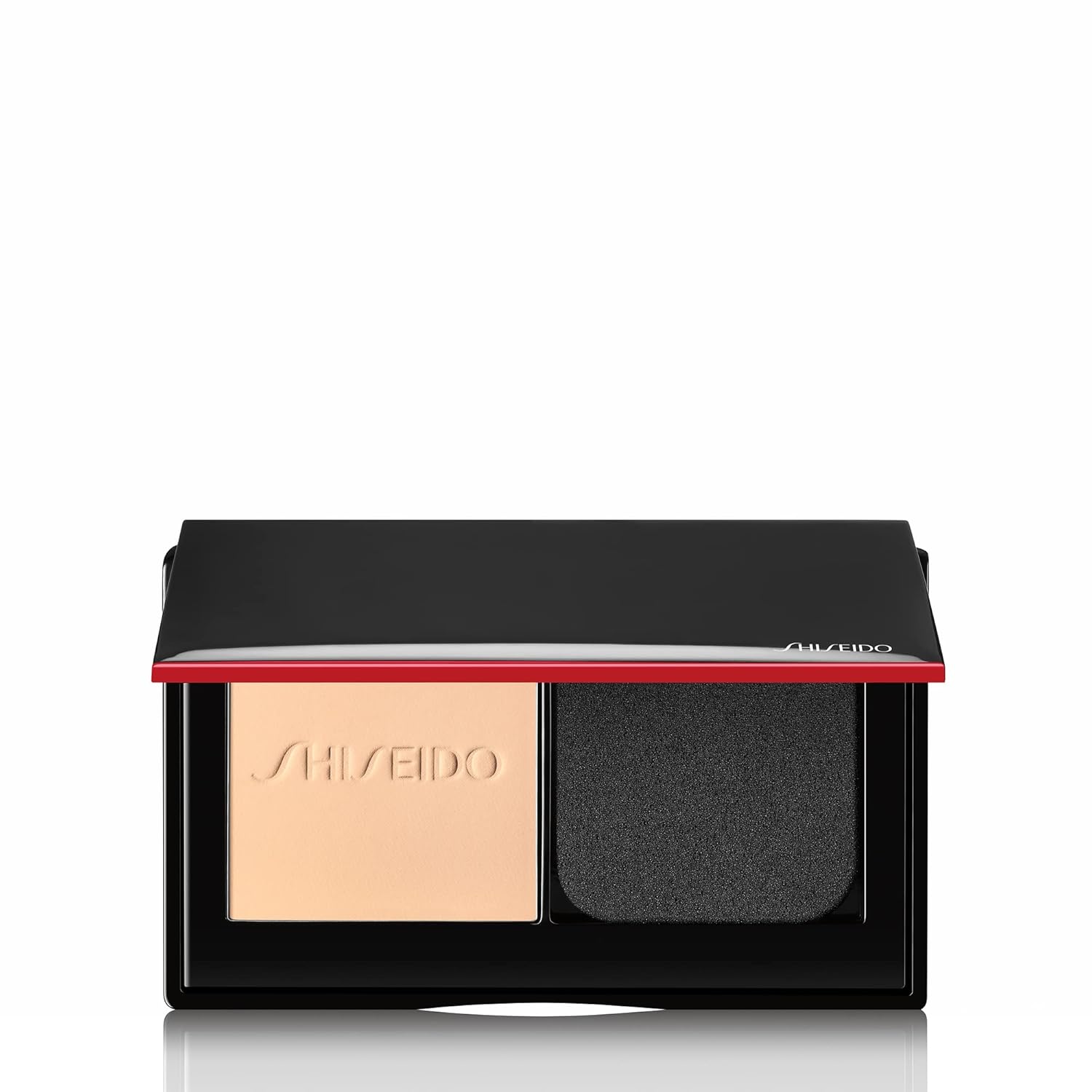 Shiseido Synchro Skin Self-Refreshing Custom Finish Powder Foundation - 24-Hour Sheer-to-Medium Buildable Coverage with Shine Control - Smudge Proof & Non-Comedogenic 130 - Opal