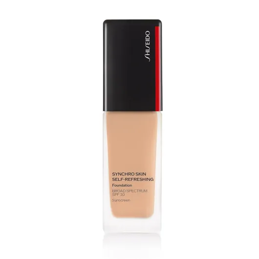 Shiseido Synchro Skin Self-Refreshing Foundation SPF 30 - Medium, Buildable Coverage + 24-Hour Wear - Waterproof & Transfer Resistant - Non-Comedogenic 310
