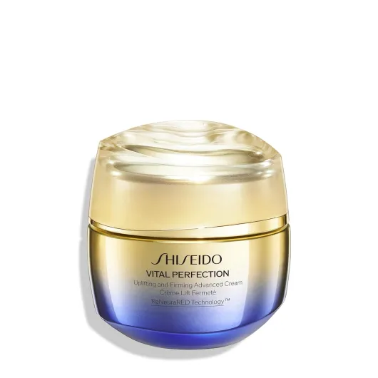 Shiseido Vital Perfection Cream - Anti-Aging Moisturizer for Normal to Dry Skin - Visibly Lifts & Firms 50mL (Advanced)