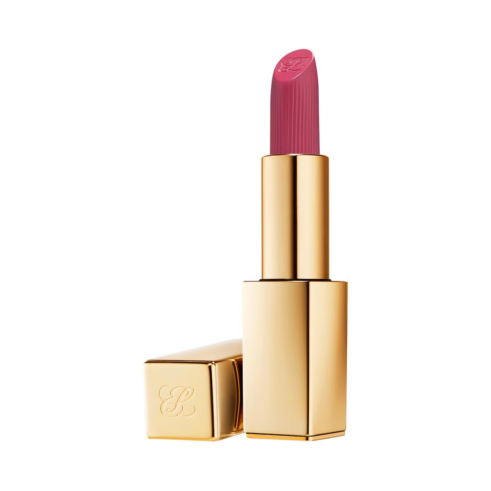 Estée Lauder Pure Color Long-Lasting Matte Lipstick for Women with Matte Finish - Plumping & Nourishing, 0.12 Ounce 688 Idol - A muted purple with a cool undertone Standard