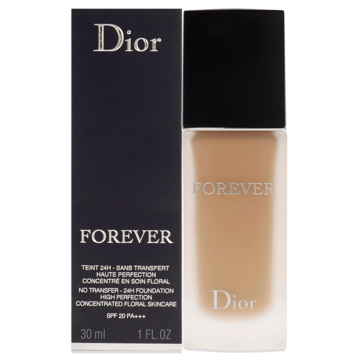 Christian Dior Dior Forever Foundation SPF 20 - 3WP Warm Peach Foundation Women 1 oz 3WP Warm Peach 1 Fl Oz (Pack of 1)