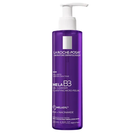 La Roche-Posay Mela B3 Gel Cleanser, Formulated With Melasyl + Niacinamide + PHA, Anti Aging Face Wash For Discoloration, Dark Spots & Post Acne Marks, Dark Spot Corrector, Oil Free & Soap Free