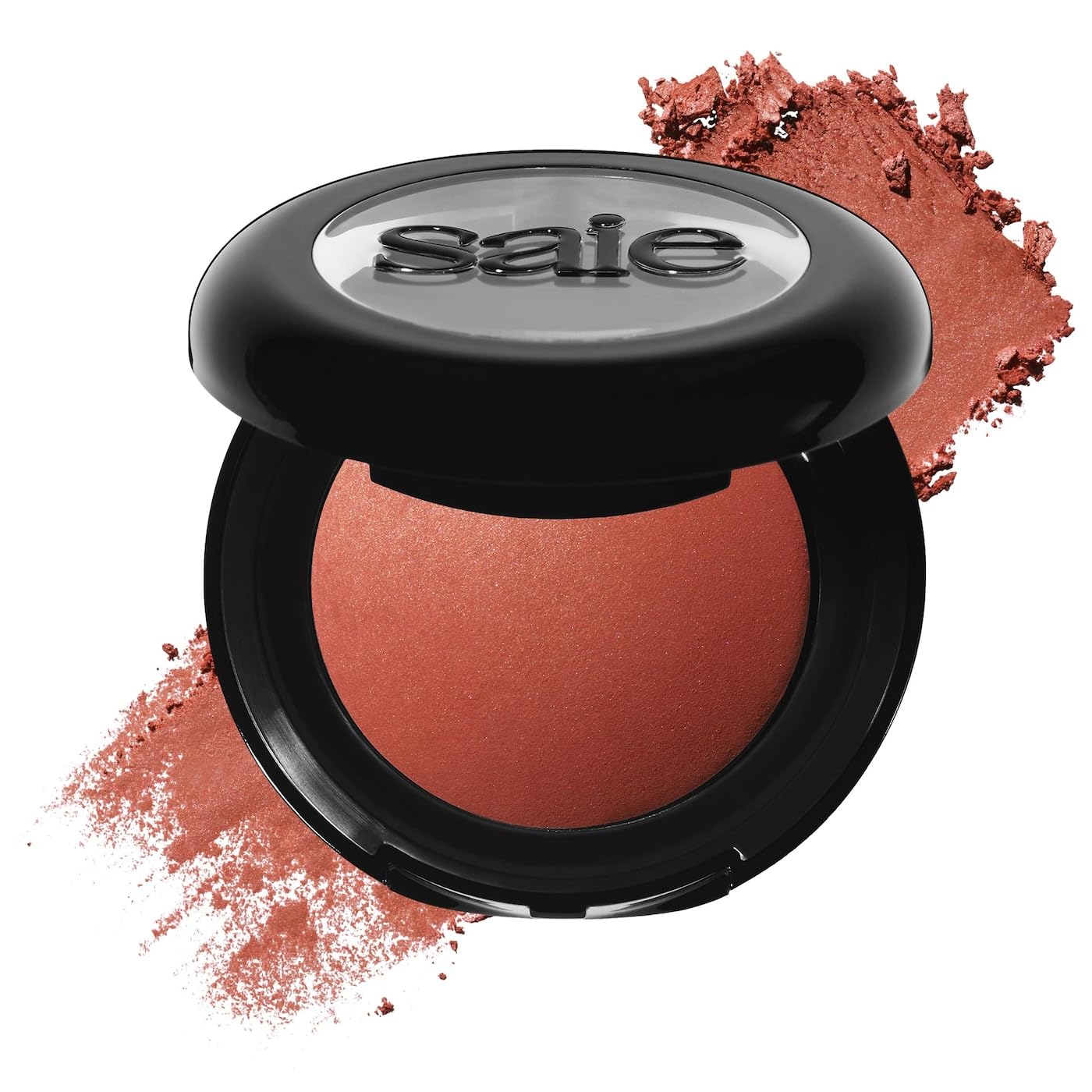 SuperSuede Baked Blush - Talc-Free Powder Blush for All Day Wear - Enriched with Plant-Derived Squalane + Glycerin to Help Moisturize Dry Skin - Ciao (0.1 Ounce)