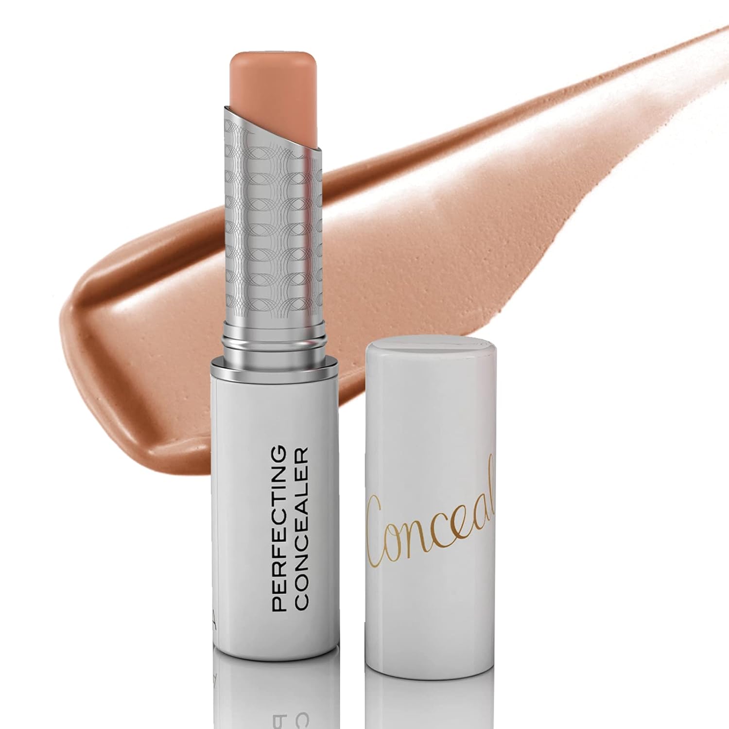 Perfecting Longwear Cream Concealer Stick, Weightless & Versatile Hydrating Concealer Makeup Highlights, Contours, Soothes, Nourishes & Moisturizes Skin with Age-Defying Benefits, Medium III 1 Count (Pack of 1) Medium (III)