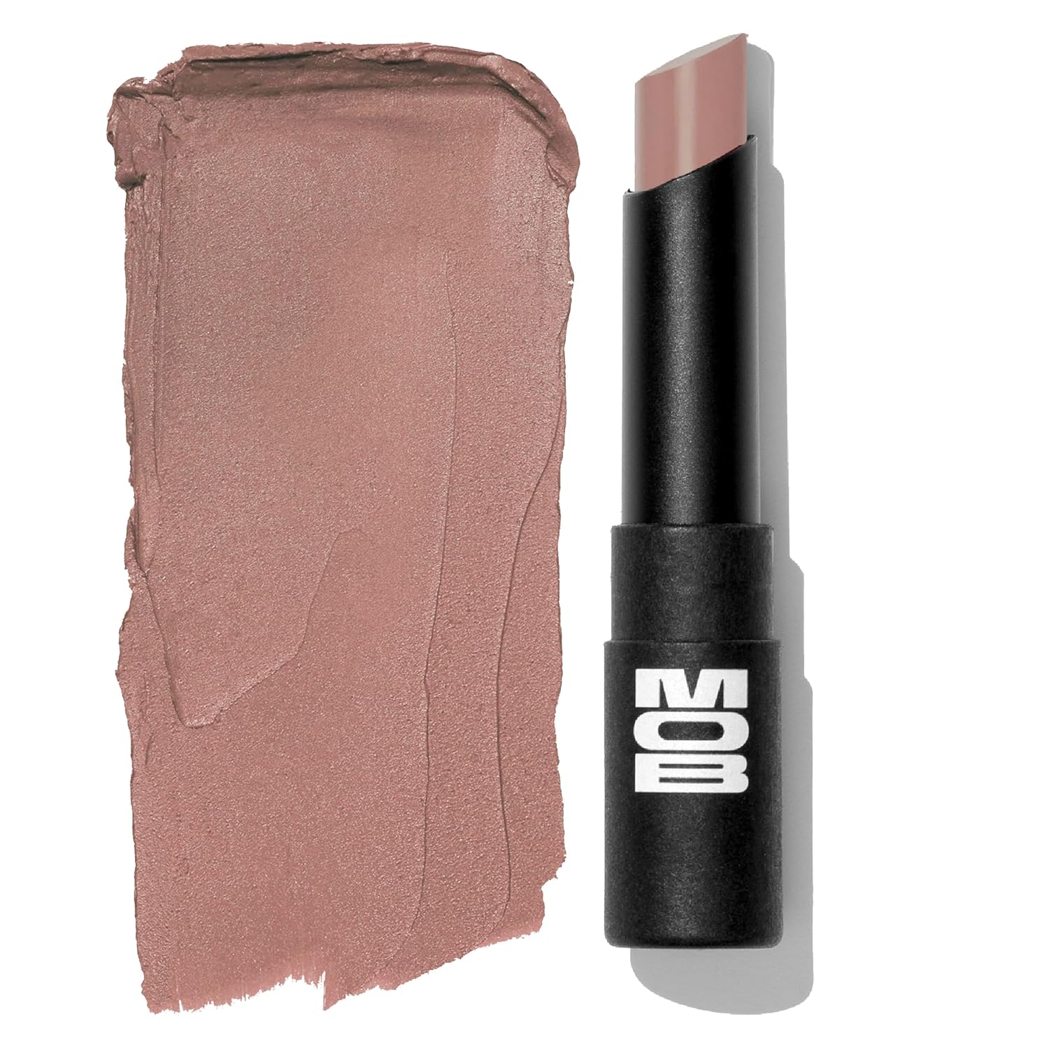 Beauty Soft Matte Lipstick M102 – Mauve Greige - Weightless, One-Swipe Color Infused with Skincare - Vegan, Silicone-Free, Cruelty-Free Formula in a Biodegradable Capsule M102 Mauve Greige