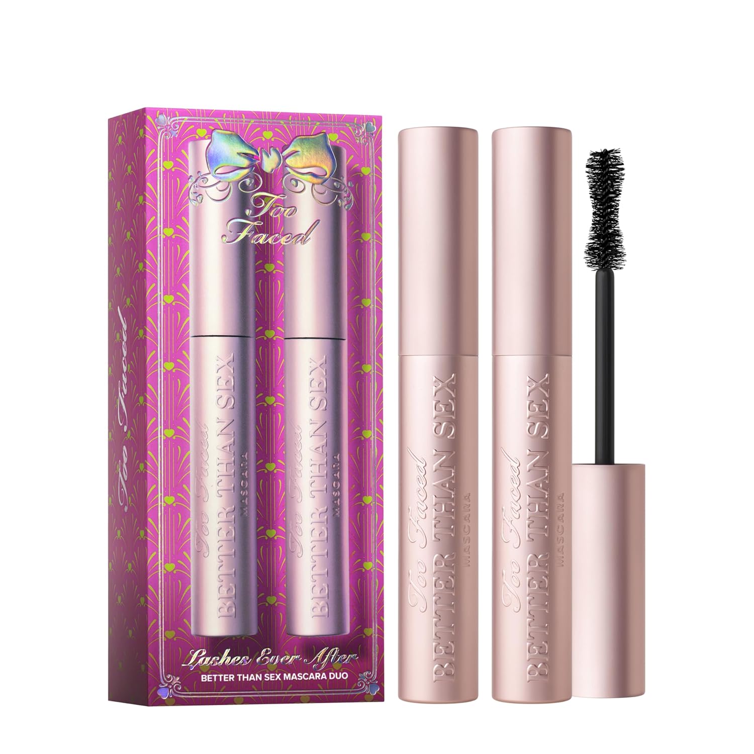 Too Faced Lashes Ever After Full Size Mascara Set - Better Than Sex Dramatic Lashes Mascara Gift Set