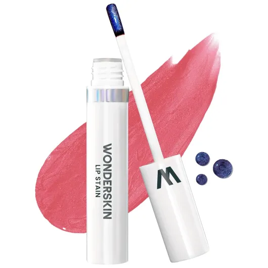 Wonder Blading All Day Lip Stain Peel Off Masque - Long Lasting, Waterproof and Transfer Proof Pink Lip Tint, Matte Finish Peel Off Makeup (Romance Masque) Romance Stain & Go