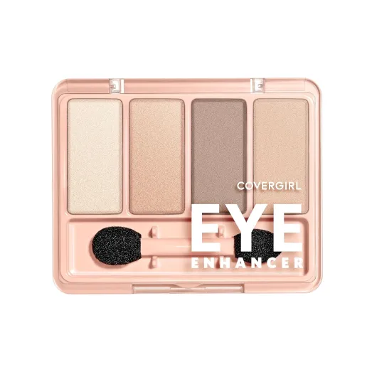 Eye Enhancers Eye Shadow Palette, Natural Nudes, 0.19 Ounce 4-Shades - 280 Natural Nudes 1 Count (Pack of 1) Eyeshadow Quad