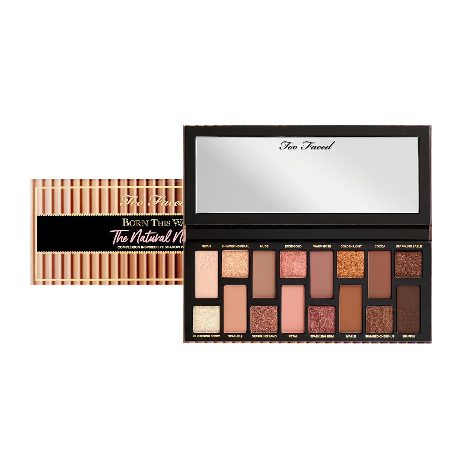 Too Faced Born This Way The Natural Nudes Eye Shadow Palette - High Pigment + Shimmer, 0.42 Ounce