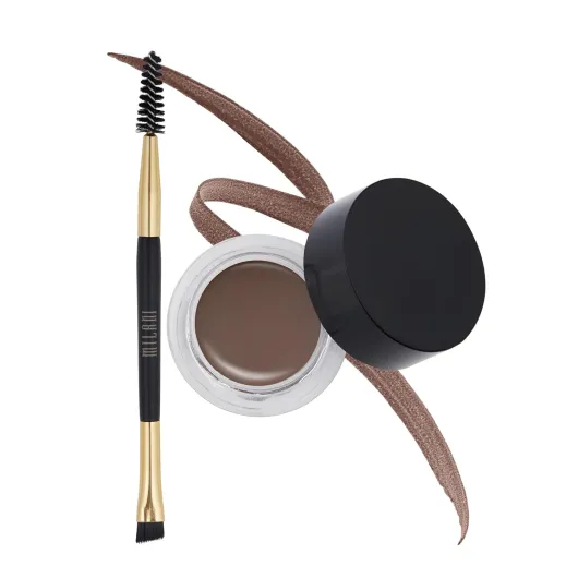 Stay Put Brow Color - Dark Brown (0.09 Ounce) Vegan, Cruelty-Free Eyebrow Color that Fills and Shapes Brows… Dark Brown 0.09 Ounce (Pack of 1)