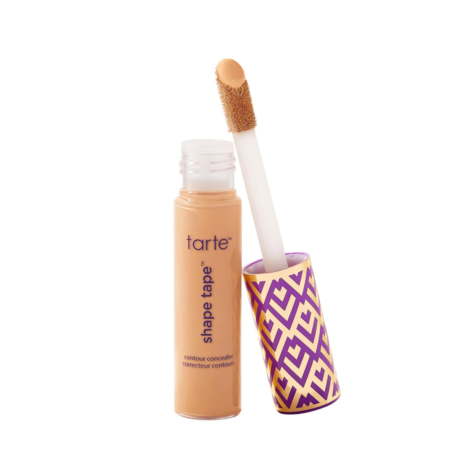 Tarte shape tape concealer – Full-Coverage, Matte Finish for Under Eye, Dark Circles, Fine Lines, Redness & Discoloration, Longwear, Dermatologist-Tested, Vegan, Cruelty-Free 34S medium sand (medium skin with warm, golden undertones ) Full Size
