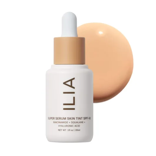 Super Serum Skin Tint SPF 40 - Non-Comedogenic, Vegan, Lightweight to Help Against Blue Light, + Pollution while Hydrating, Smoothing, + Refining (Bom Bom ST5, 1 fl oz - 30 ml) ST05 Bom Bom (Light, Neutral Undertones)