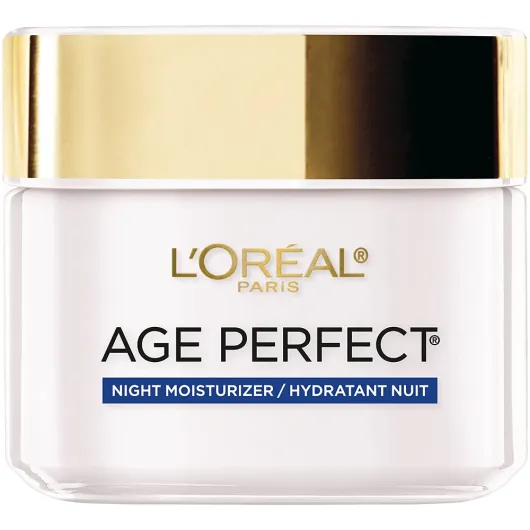 L'Oreal Paris Age Perfect Collagen Expert Anti-Aging, Anti-Wrinkle Night Moisturizer 2.5 oz Collgen Expert 2.5 Ounce (Pack of 1)