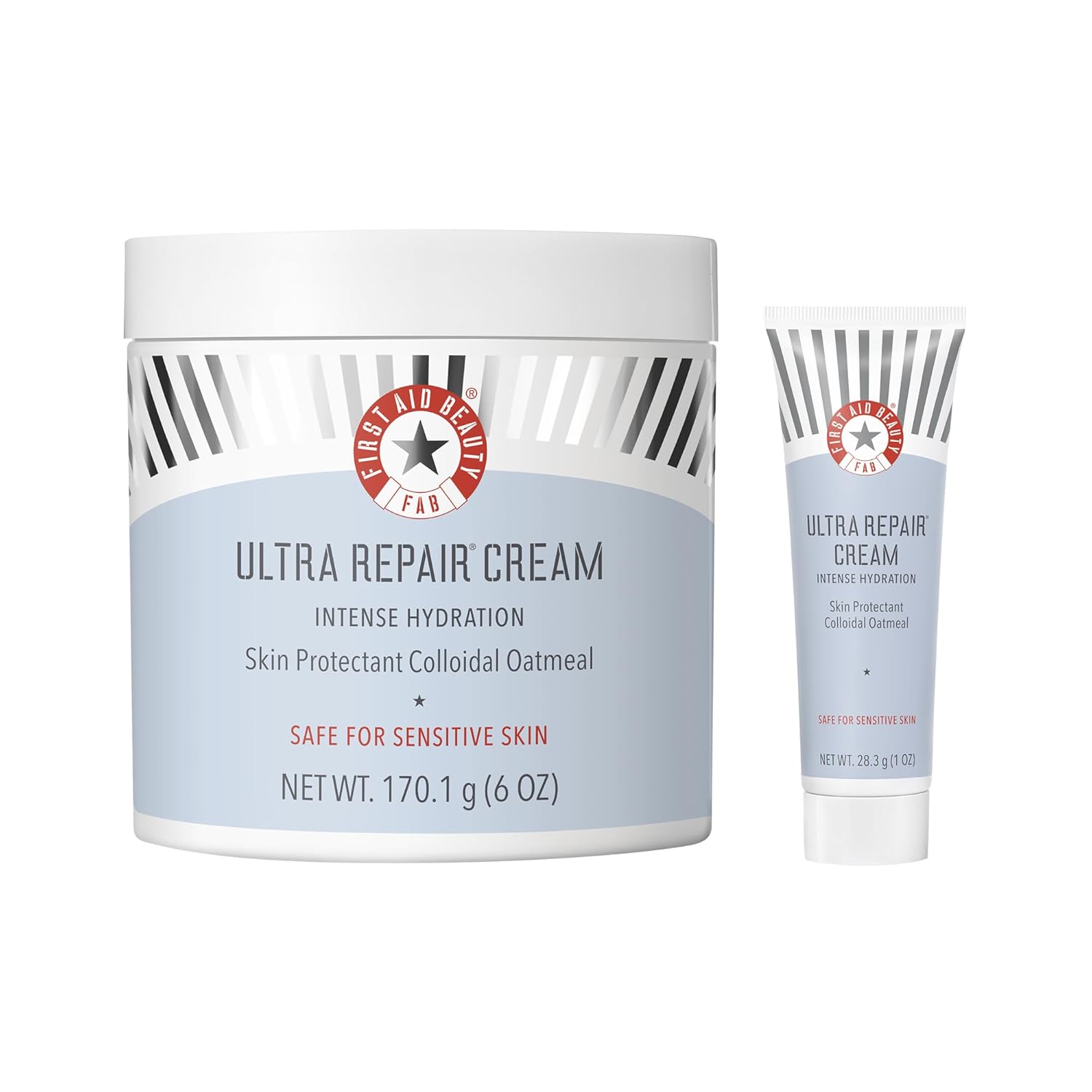 Ultra Repair Cream, Intense Hydration Whipped Colloidal Oatmeal, Clinically Proven to Strengthen Skin Barrier in 7 Days & Helps Relieve Eczema, Luxury Moisturizer, 6 oz + Bonus, 2ct 7 Ounce (Pack of 1)
