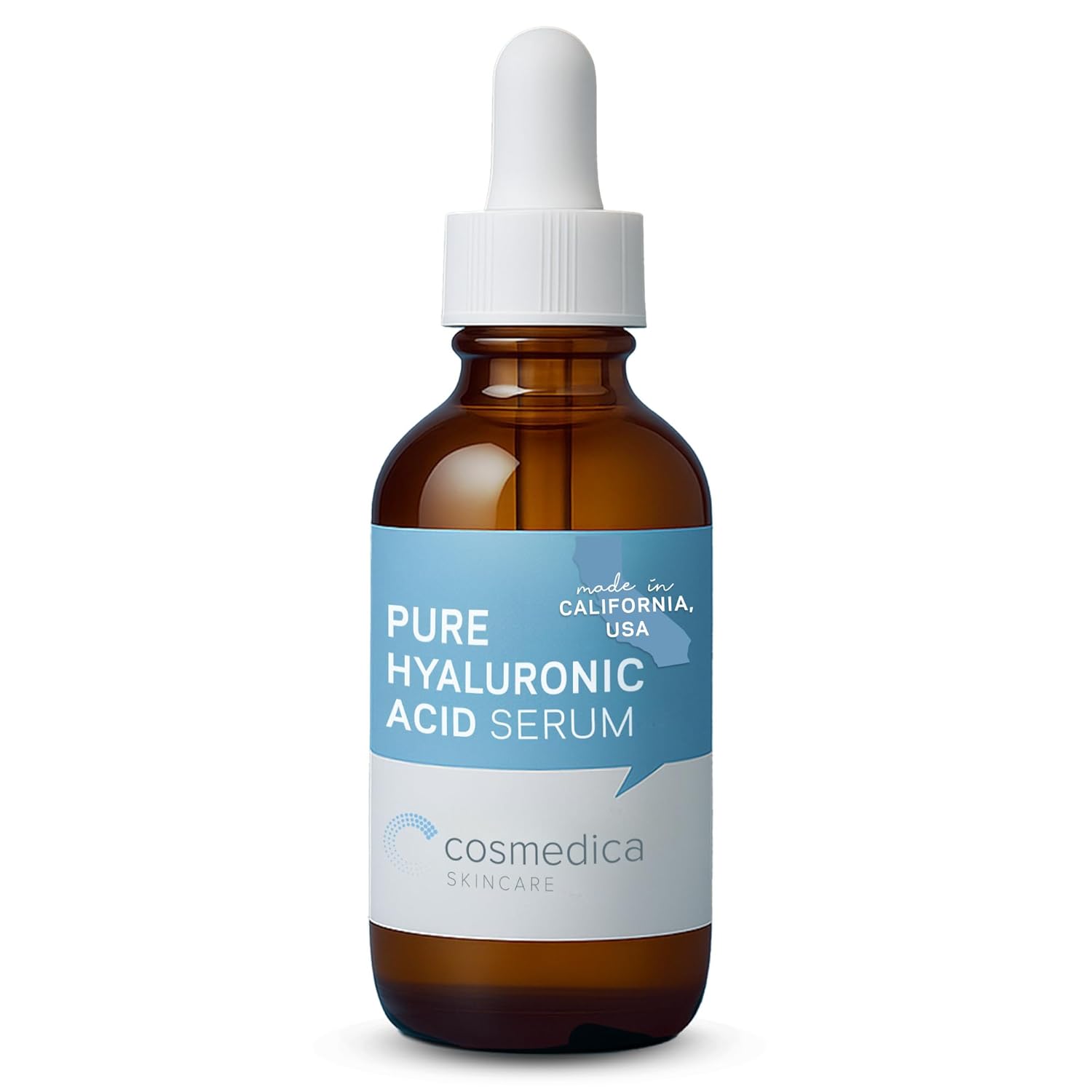 Hyaluronic Acid Serum for Skin 100% Pure Anti Aging Intense Hydration Moisture Non greasy Paraben free, Wrinkle Reducing and Brightening Serum (Pro Formula) 2oz Original 2 Ounce (Pack of 1)