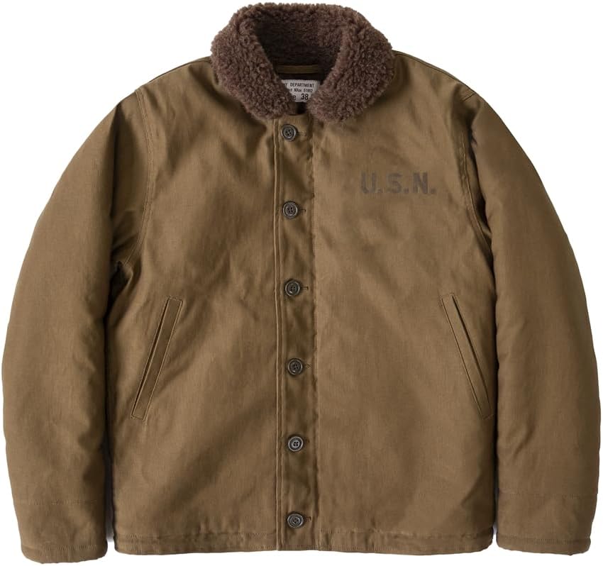 Red Tornado Naval N-1 Deck Jacket Dark Khaki (Usn) XX-Large