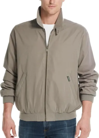 Men's Golf Jacket - Lightweight Windbreaker, Water-Resistant Microfiber Shell, Perfect for Golf & Casual Wear Large Willow