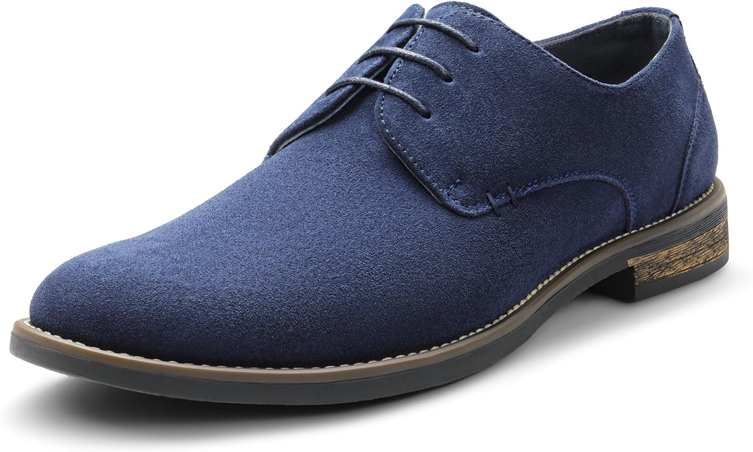 Men's Urban Suede Leather Lace Up Oxfords Shoes 10 08/Navy