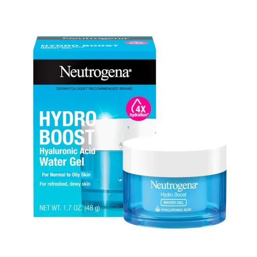 Hydro Boost Water Gel, 24 Hr Hydration for Normal/Oily Skin, Signature Fragrance, Face Moisturizer with Hyaluronic Acid, Skin Care for Juicy, Deeply Hydrated Skin, 1.7 oz 1.7 Ounce (Pack of 1)