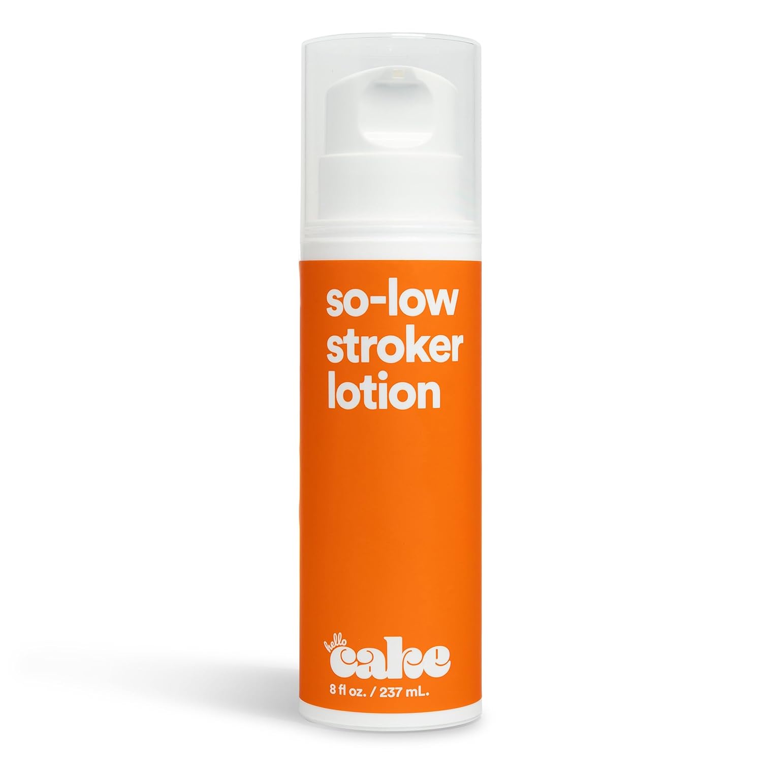 Hello Cake So-Low Stroker Lotion - Below the Belt Solo Cream for Men, Natural Moisturizing Ingredients Coconut Oil, Avocado Oil, Aloe Vera, 8 fl oz 8 Fl Oz (Pack of 1)