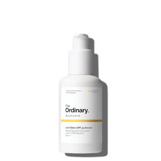 UV Filters SPF 45 Serum Sunscreen for Face, Lightweight Hydrating Broad-Spectrum Sunscreen, UVA/UVB Protection, Non-Comedogenic, No White Cast, 2 Fl Oz 2 Fl Oz (Pack of 1)