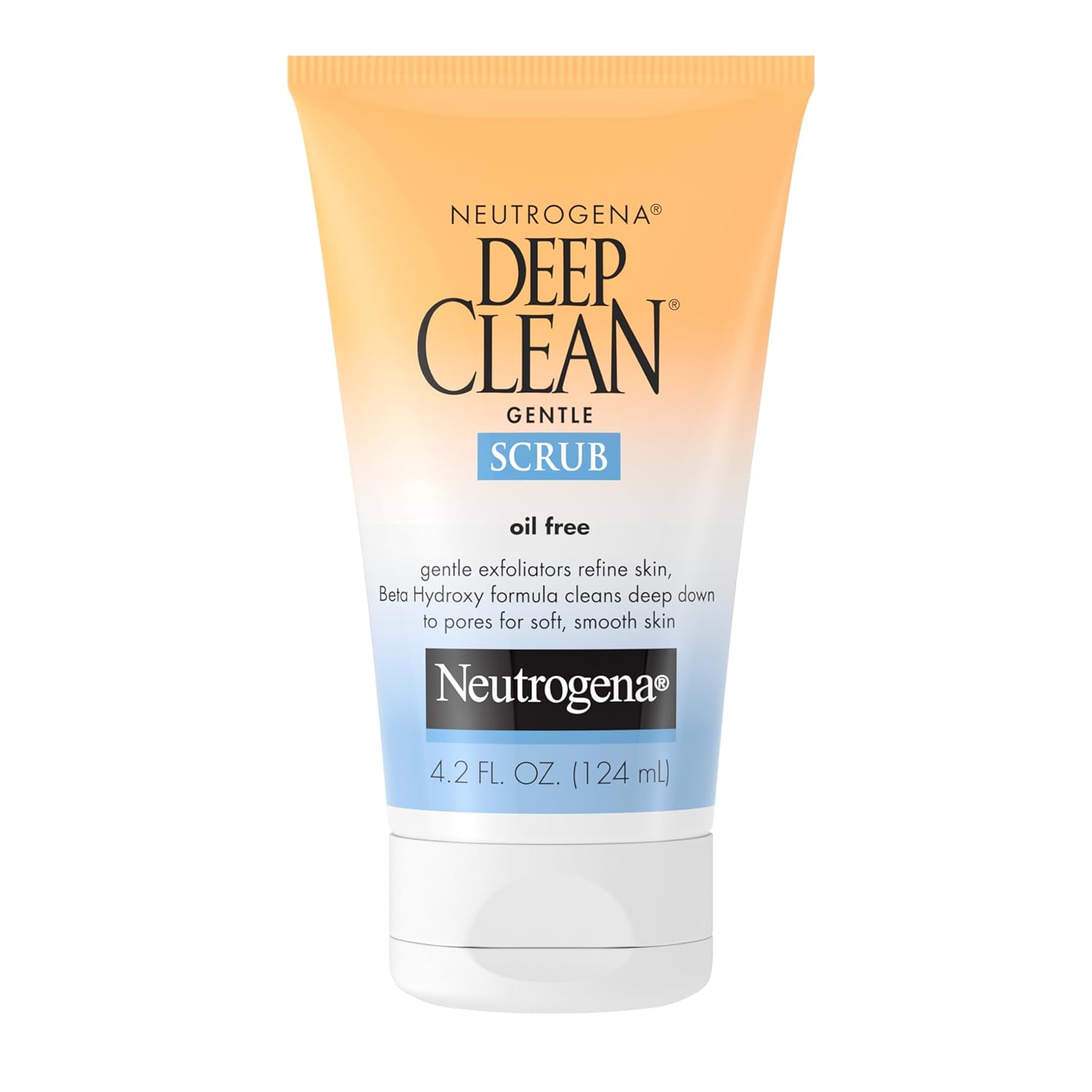 Deep Clean Gentle Daily Facial Scrub, Oil-Free Cleanser 4.2 fl - Oz 4.2 Ounce (Pack of 1)