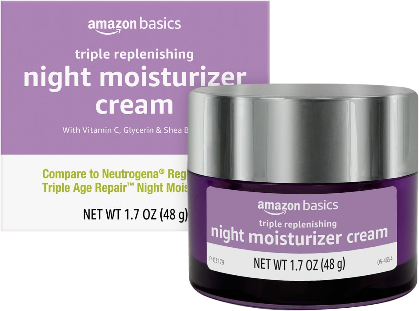 Triple Replenishing Moisturizer, Night Cream, 1.7 Ounces, 1-Pack