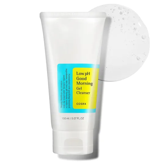 Low pH Good Morning Gel Face Cleanser, 5.07 fl oz, BHA Face Wash, Daily Mild Face Cleanser for Sensitive Skin, PH Balancing, Korean Skin Care, Korean Face Wash 5.07 Fl Oz (Pack of 1)