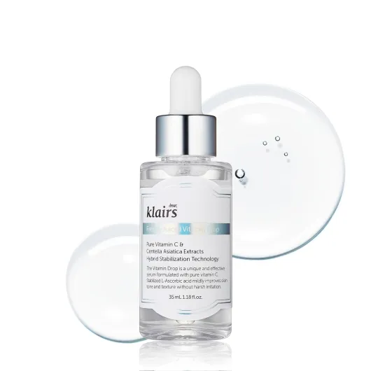 Freshly Juiced Vitamin Drop, 5% Hypoallergenic pure vitamin C serum, 1.18oz - Ascorbic acid, antioxidant for face, korean skincare