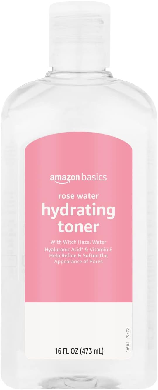 Rose Water Hydrating Toner, 16 Fluid Ounces, 1-Pack 16 Fl Oz (Pack of 1)