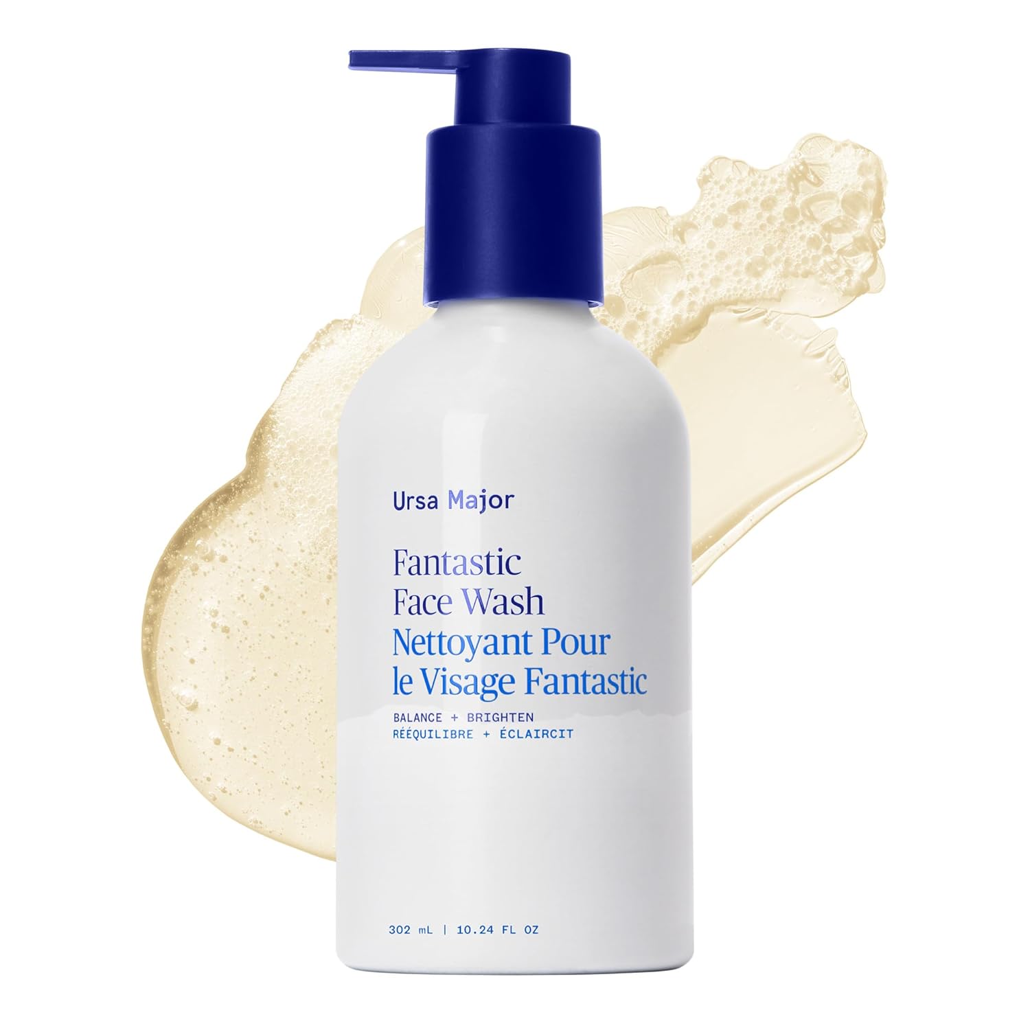 Fantastic Face Wash - Natural, Vegan & Cruelty Free - Daily Foaming Facial Cleanser for Men & Women - 10.24 oz 10.24 Ounce (Pack of 1)