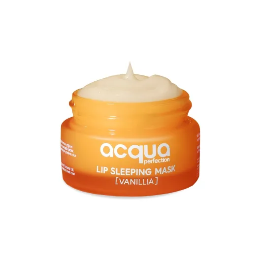 Lip Mask, Overnight Lip Treatment Enriched With Skin Softening Vanilla and Hydrating Shea Butter, Flaky Dry Lips Vanilla 70 ml
